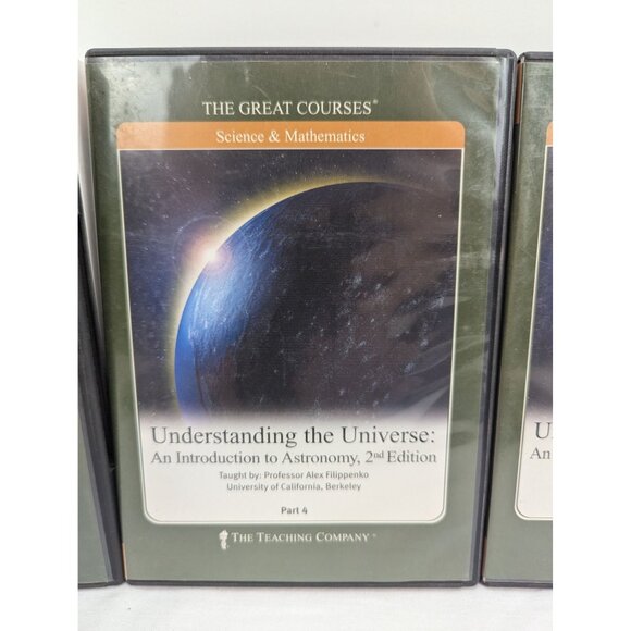 Great Courses Understanding the Universe Guidebook and Parts 1-8 DVDs - Picture 6 of 10